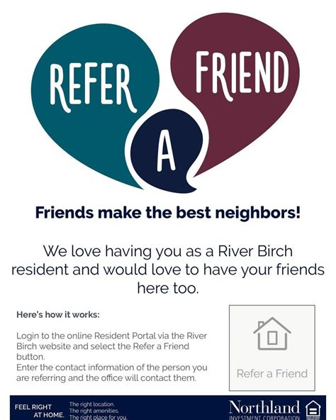 resident referral flyer|choose your neighbor flyer.